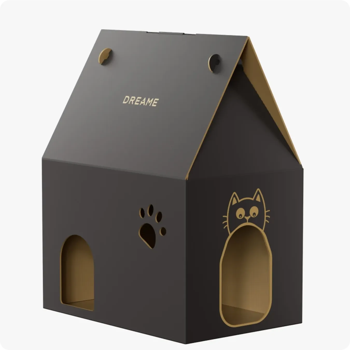 1 Caseta para gatos colorida
