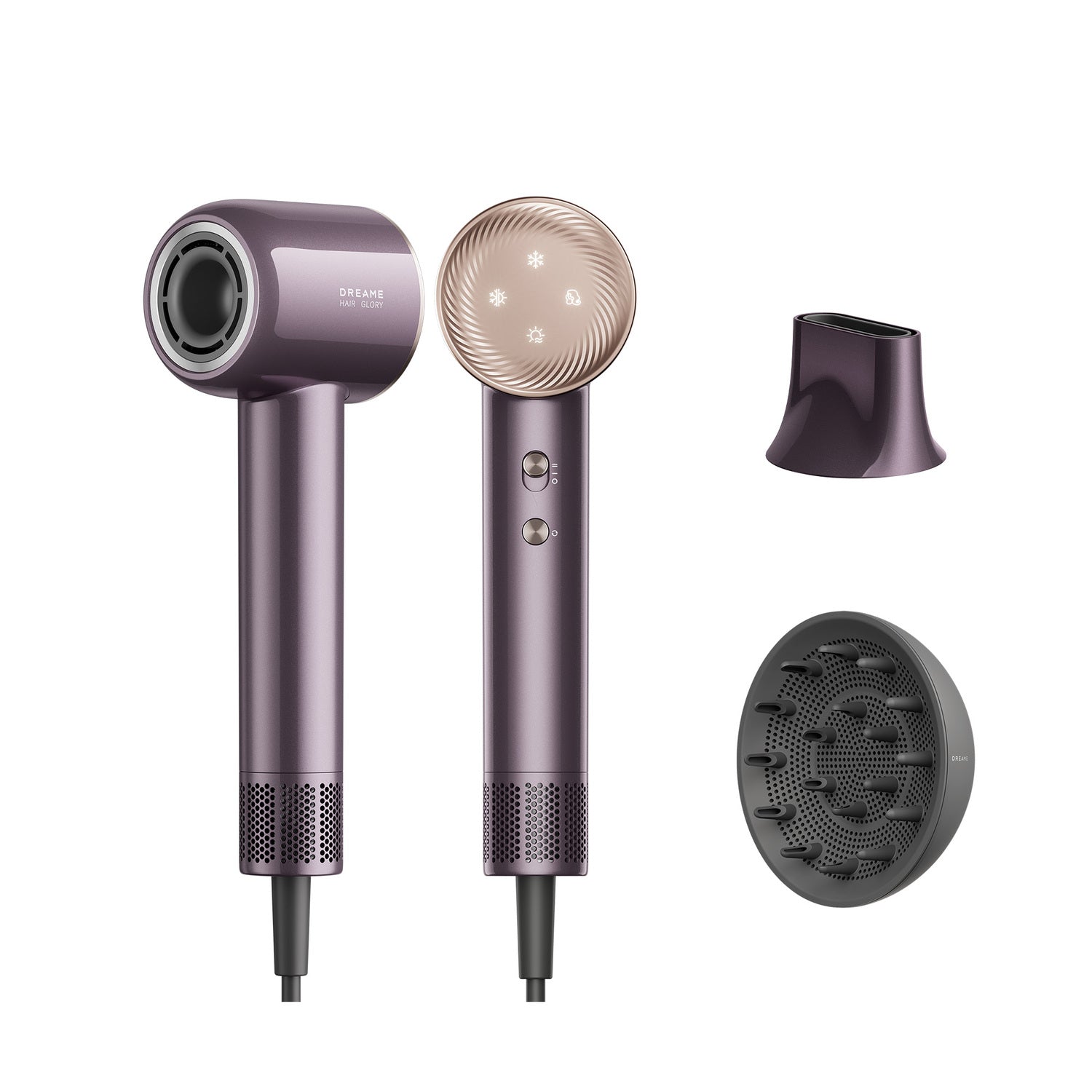 Secador de pelo Dreame Hair Glory Combo Morado