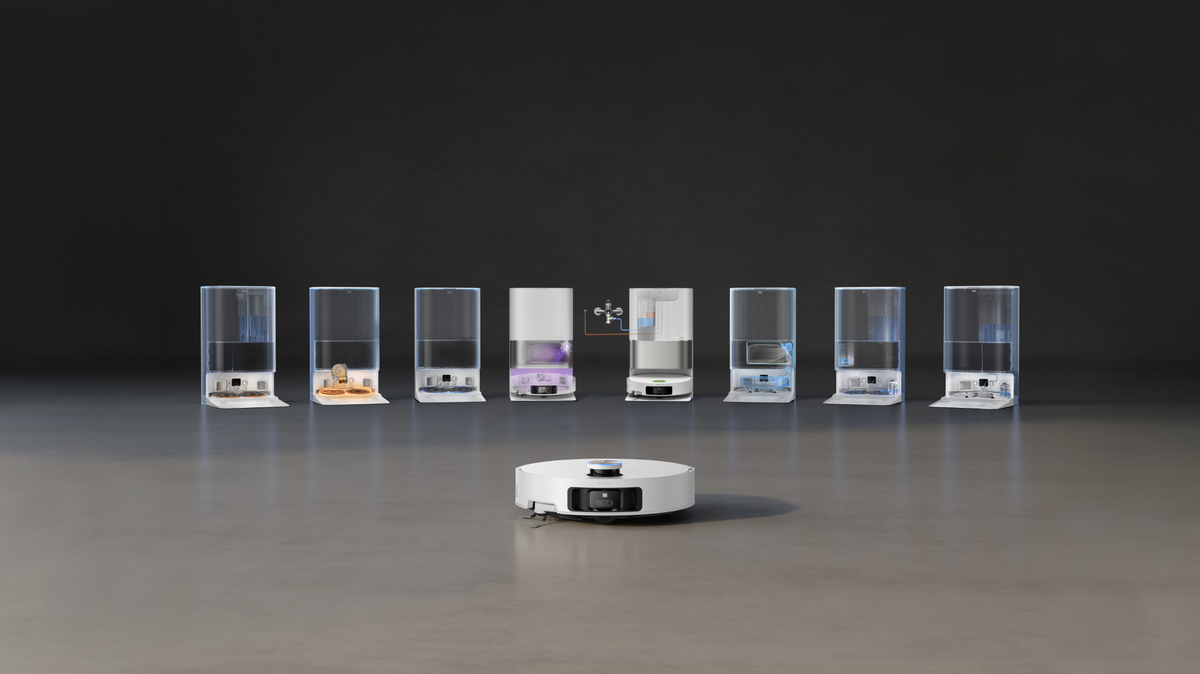 Robot aspirador con funciones modulares
