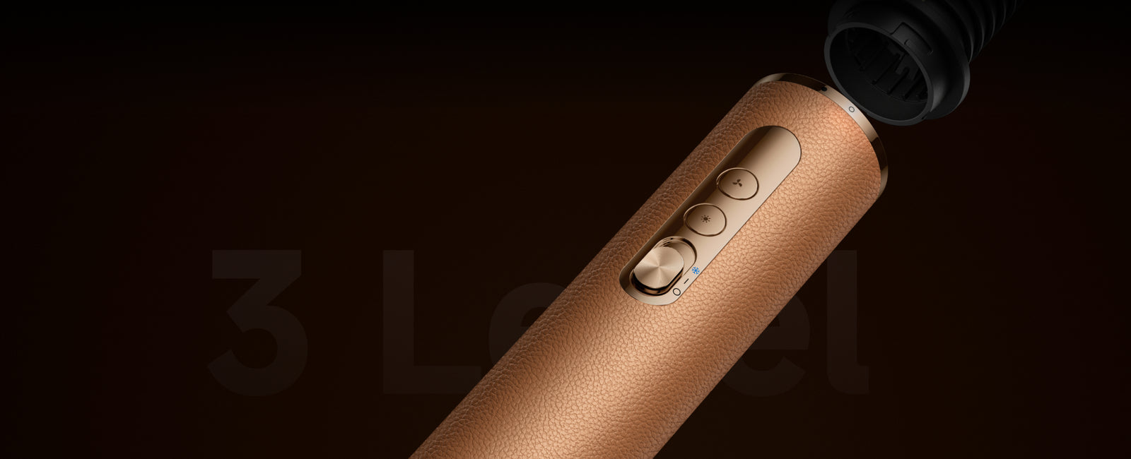 Dreame AirStyle Pro 2 Marrón ofrece un control preciso del flujo de aire y la temperatura para personalizar su peinado.