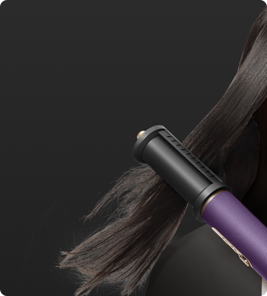 La boquilla alisadora Dreame AirStyle Pro 2 Morado controla el encrespamiento en segundos para un acabado liso y pulido.