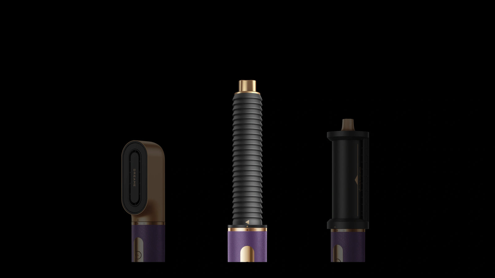 La salida de aire de alta densidad Dreame AirStyle Pro 2 Morado alisa el cabello y reduce el encrespamiento para un acabado pulido.