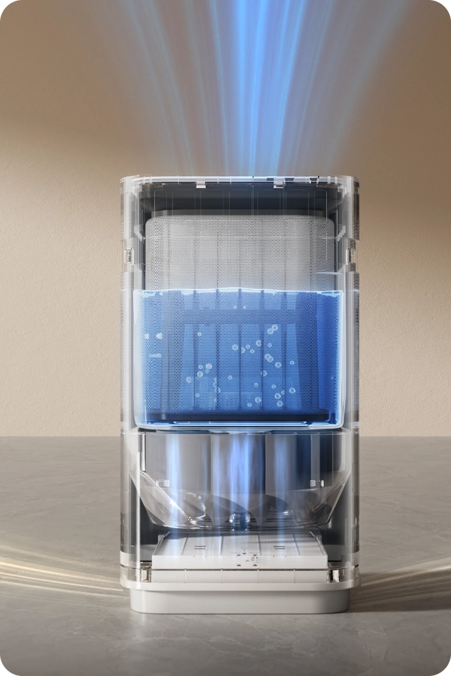 Tecnología evaporativa sin neblina