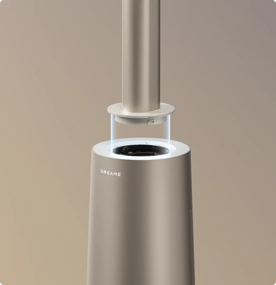 El Dreame MF10 Ventilador sin aspas se instala en un solo paso sin ninguna herramienta gracias a sus clips y conectores intuitivos.