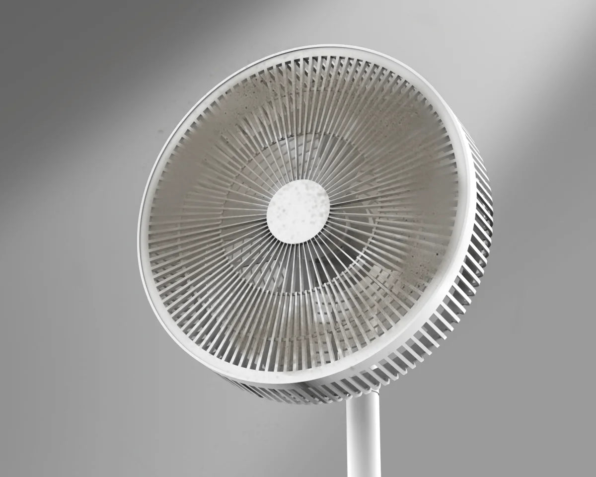 El diseño sin aspas del Dreame MF10 Ventilador sin aspas reduce considerablemente la acumulación de polvo y hace la limpieza diaria mucho más sencilla.
