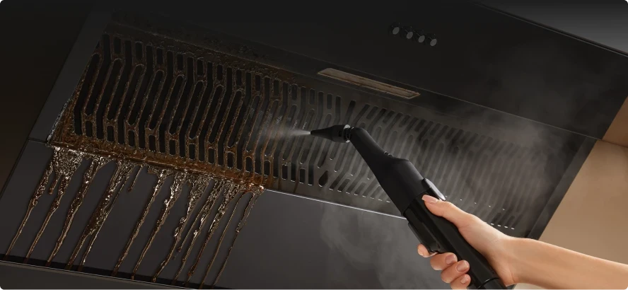 Dreame N20 Steam Negro usa vapor a 100°C para refrescar los tejidos con una limpieza más profunda para una limpieza más fresca y fácil.