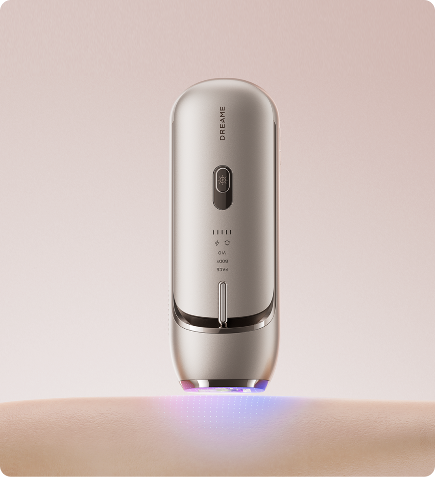Dispositivo de depilación IPL Dreame Nova con tratamiento de precisión Adaptizone™ para un cuidado seguro y personalizado en todo el cuerpo