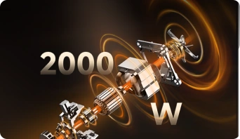 Potente motor de 2000 W