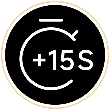 Función de +15 s