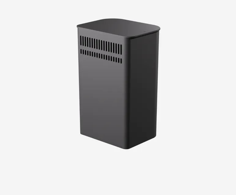 La caja del filtro de carbón activo del Dreame SF25 WiFi atrapa las moléculas de olor y mantiene la cocina siempre fresca.