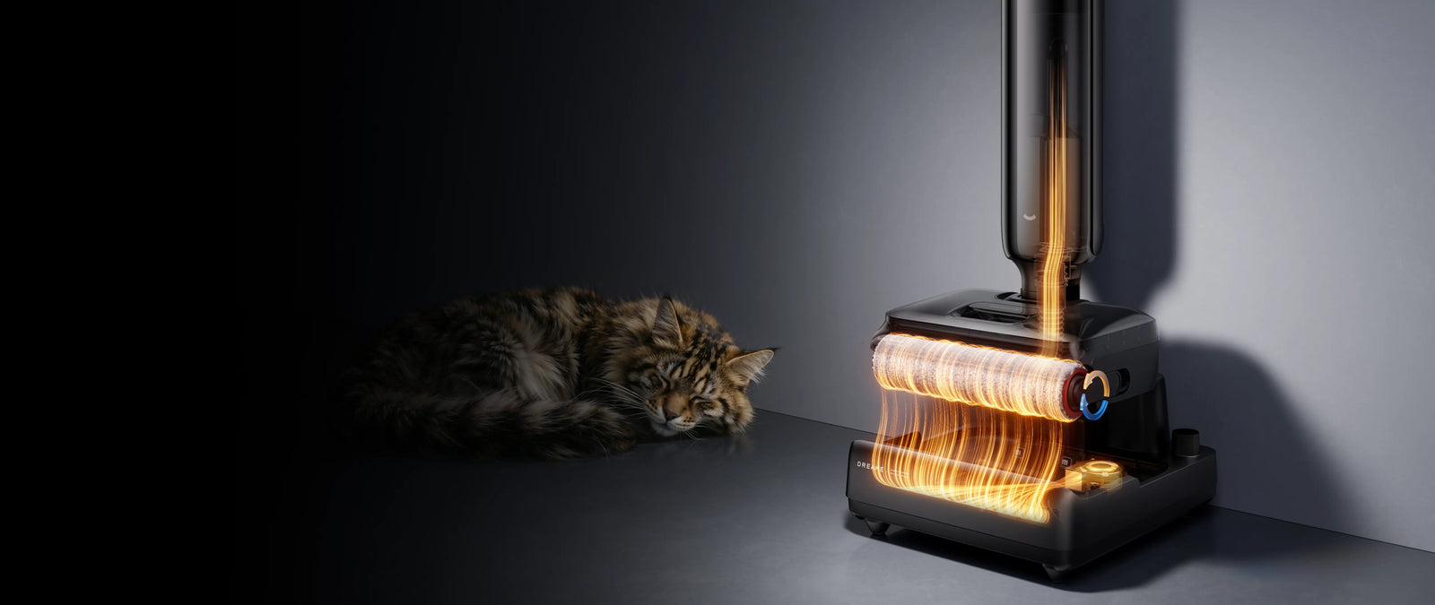 Dreame T12 Pro cuenta con secado de ciclo completo a 95°C* para mantener alejados los olores y las bacterias