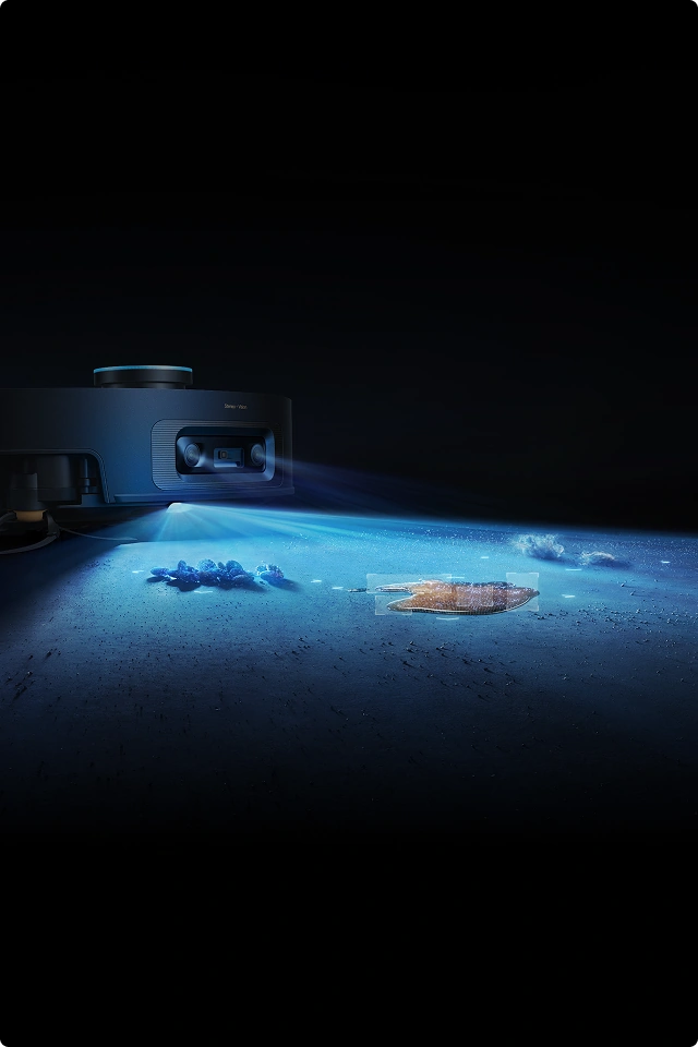 Detección de suciedad con luz proactiva: identifica y planifica