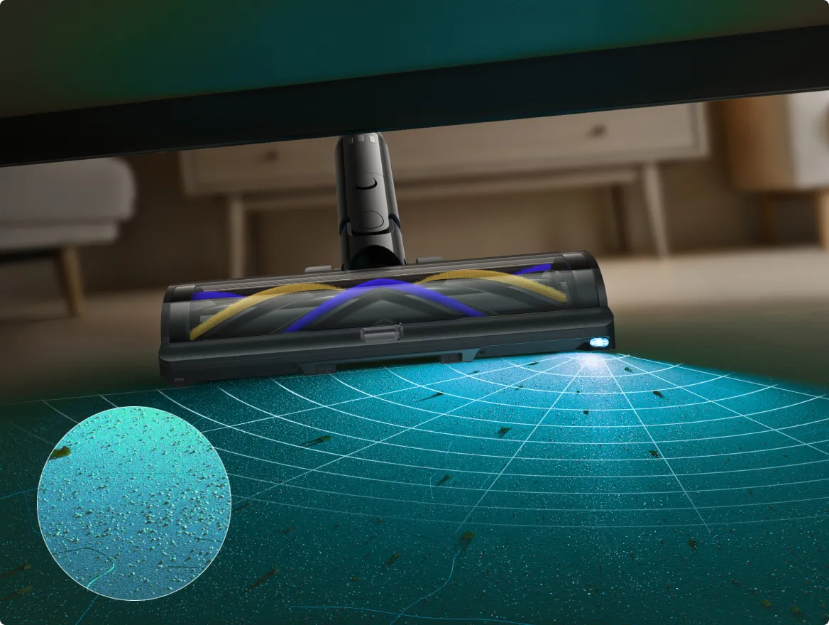 Dreame   Z30 Pro Aqua-A iluminación CelesTect para ver 16 veces más el polvo