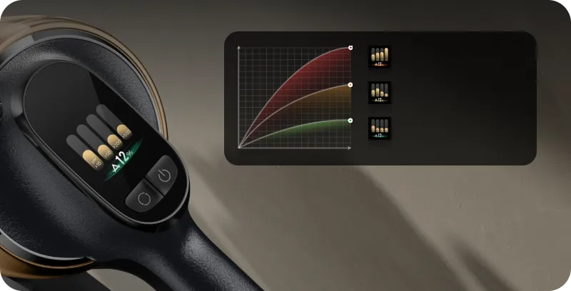 Dreame Z30 Pro Aqua-A Aspirador fregona con detección inteligente de suciedad y control de succión con pantalla integrada.
