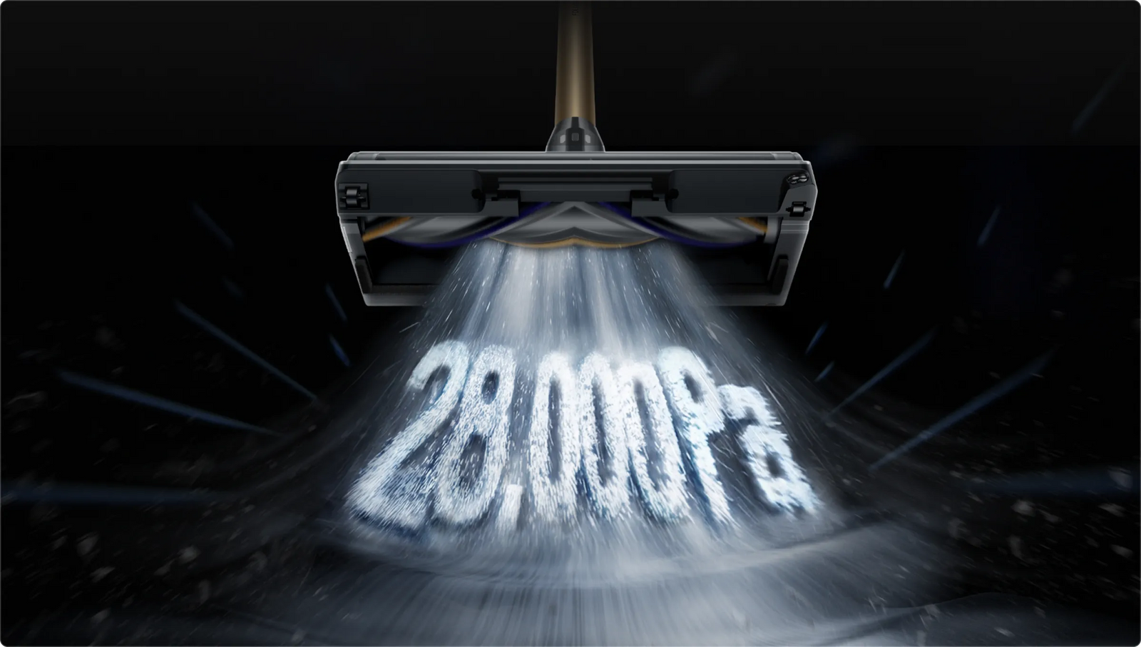 Potente succión de 28000Pa de Dreame   Z30 Pro Aqua-A con motor de alta velocidad
